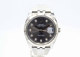 Rolex Datejust 41 126334 (2019) - Grijs wijzerplaat 41mm Staal