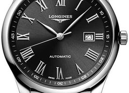 Longines Master Collection L2.893.4.59.6 (2026) - Zwart wijzerplaat 42mm Staal