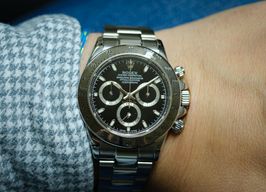Rolex Daytona 116520 (2000) - Zwart wijzerplaat 40mm Staal