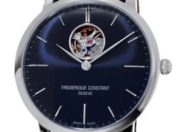 Frederique Constant Slimline Heart Beat Automatic FC-312N4S6 (2024) - Blue dial 40 mm Steel case