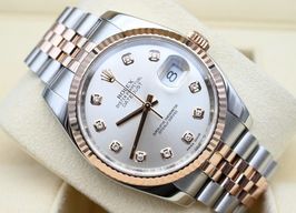 Rolex Datejust 36 116231 (2013) - Silver dial 36 mm Gold/Steel case