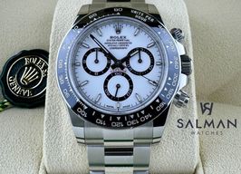 Rolex Daytona 126500LN (2024) - Wit wijzerplaat 40mm Staal