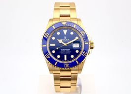 Rolex Submariner Date 126618LB (2024) - Blauw wijzerplaat 41mm Geelgoud