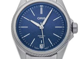 Oris Big Crown ProPilot 01 400 7778 7155-07 7 20 01TLC (2023) - Blue dial 39 mm Titanium case