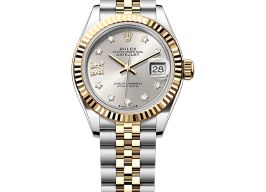 Rolex Lady-Datejust 279173 (2025) - Zilver wijzerplaat 28mm Goud/Staal