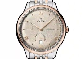 Omega De Ville 434.20.41.21.09.001 (2025) - Beige wijzerplaat 41mm Goud/Staal