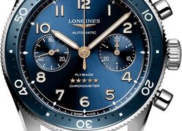 Longines Spirit L3.821.4.93.2 (2026) - Blauw wijzerplaat 42mm Staal