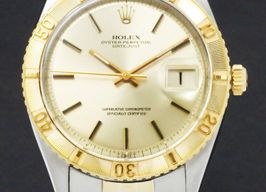 Rolex Datejust Turn-O-Graph 1625 (1973) - Goud wijzerplaat 36mm Goud/Staal