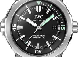 IWC Aquatimer Automatic IW328802 (2025) - Zwart wijzerplaat 42mm Staal