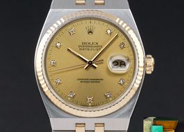 Rolex Datejust Oysterquartz 17013 (1990) - 36 mm Gold/Steel case