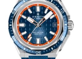 Zenith Defy 95.9601.3620/51.I301 (2026) - Blauw wijzerplaat 43mm Staal