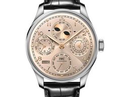 IWC Portuguese Perpetual Calendar IW503704 (2025) - Blue dial 44 mm White Gold case