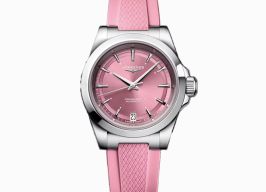 Longines Conquest L3.430.4.99.9 (2025) - Roze wijzerplaat 34mm Staal