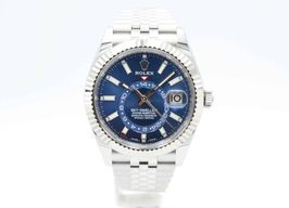 Rolex Sky-Dweller 326934 (2022) - Blauw wijzerplaat 42mm Staal