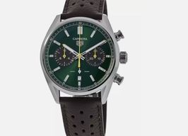 TAG Heuer Carrera CBN201K.FC6569 (2025) - Green dial 42 mm Steel case