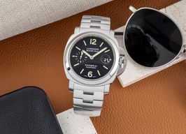 Panerai Luminor Marina Automatic PAM00299 (Unknown (random serial)) - Black dial 44 mm Steel case