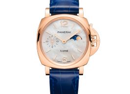 Panerai Luminor Due Luna PAM01181 (2026) - 38mm Roodgoud