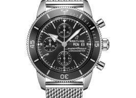 Breitling Superocean Heritage II Chronograph A13313121B1A1 (2026) - Zwart wijzerplaat 44mm Staal