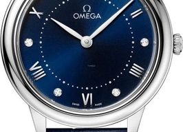 Omega De Ville 434.13.30.60.53.001 (2024) - Blauw wijzerplaat 30mm Staal