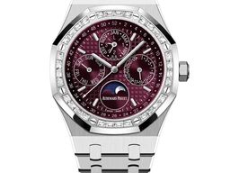 Audemars Piguet Royal Oak 26598BC.ZZ.1220BC.01 (2025) - Purple dial 41 mm White Gold case