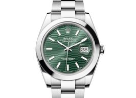 Rolex Datejust 41 126300-0021 (2024) - Green dial 41 mm Steel case