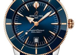Breitling Superocean Heritage 42 UB3112161C1S1 (2026) - Blauw wijzerplaat 44mm Goud/Staal