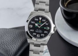 Rolex Air-King 126900 (Unknown (random serial)) - Black dial 40 mm Steel case