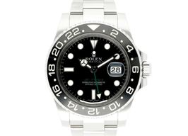 Rolex GMT-Master II 116710LN (2012) - Zwart wijzerplaat 40mm Staal