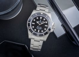 Rolex Submariner No Date 114060 (Unknown (random serial)) - Black dial 40 mm Steel case
