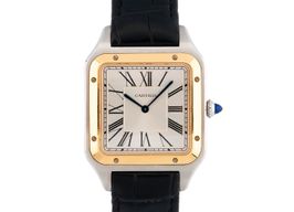 Cartier Santos Dumont W2SA0017 (2022) - Zilver wijzerplaat 47mm Staal