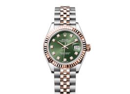 Rolex Lady-Datejust 279171 (2024) - Groen wijzerplaat 28mm Staal