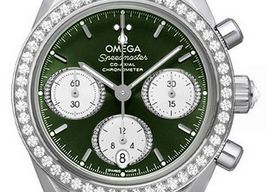 Omega Speedmaster 324.18.38.50.60.001 (2024) - Green dial 38 mm Steel case