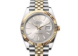 Rolex Datejust 41 126333-0002 (2024) - Silver dial 41 mm Gold/Steel case