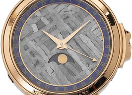 Corum Vintage 61.450.56 (1992) - Grijs wijzerplaat Geelgoud