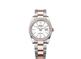 Rolex Datejust 36 126281RBR (2025) - White dial 36 mm Steel case