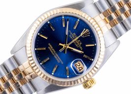 Rolex Datejust 31 68273 (1991) - Blue dial 31 mm Gold/Steel case