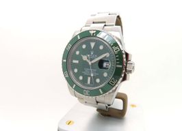 Rolex Submariner Date 116610LV (2011) - Green dial 40 mm Steel case