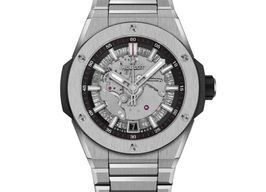 Hublot Big Bang 456.NX.0170.NX (Onbekend (willekeurig serienummer)) - Transparant wijzerplaat 40mm Titanium