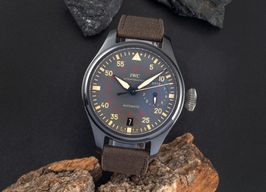 IWC Big Pilot Top Gun IW501902 (Onbekend (willekeurig serienummer)) - Grijs wijzerplaat 48mm Keramiek