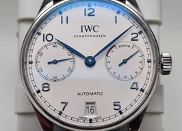 IWC Portuguese Automatic IW500705 (2016) - Zilver wijzerplaat 42mm Staal