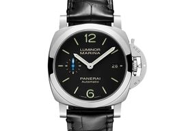 Panerai Luminor 1950 PAM01372 (2024) - Zwart wijzerplaat 40mm Staal