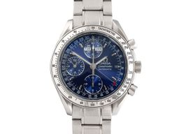 Omega Speedmaster Day Date 3521.80.00 (Unknown (random serial)) - Blue dial 39 mm Steel case