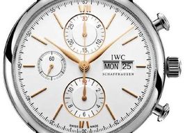 IWC Portofino Chronograph IW391031 (2026) - Zilver wijzerplaat 42mm Staal