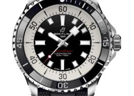 Breitling Superocean 44 A17376211B1S1 (2026) - Zwart wijzerplaat 44mm Staal