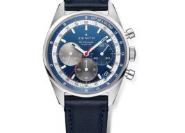 Zenith Chronomaster Original 03.3200.3600/52.C910 (2026) - Blauw wijzerplaat 38mm Staal