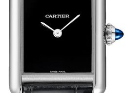 Cartier Tank WSTA0071 (2025) - Zwart wijzerplaat 22mm Staal