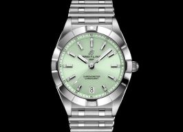 Breitling Chronomat A77310101L1A1 (2021) - Green dial 32 mm Steel case