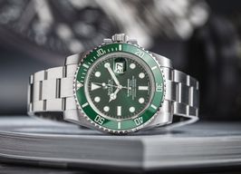 Rolex Submariner Date 116610LV (2019) - Green dial 40 mm Steel case