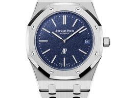 Audemars Piguet Royal Oak Jumbo 16202BC.OO.1240BC.02 (2025) - Blue dial 39 mm White Gold case