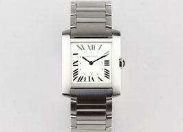 Cartier Tank Française WSTA0074 (2026) - Silver dial 32 mm Steel case
